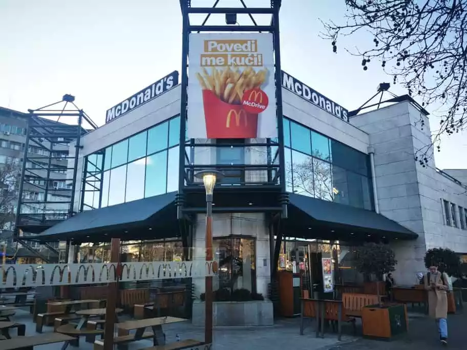 McDonald's Novi Beograd - projekat firme Termotehnik iz Vrnjačke Banje